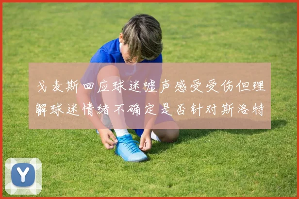 戈麦斯回应球迷嘘声感受受伤但理解球迷情绪不确定是否针对斯洛特
